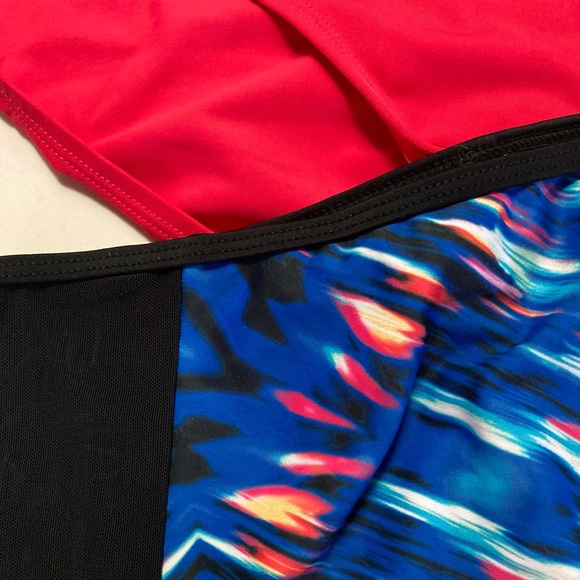 BUNDLE #12pcs LANDSEND/LIZ CLAIBORNE Swimwear 12&14 Underwire Tankini fullbrief - Picture 10 of 16